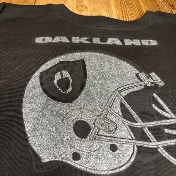 Vintage Starter Oakland Los Angeles Raiders Crewneck Sweatshirt NFL - Picture 6 of 10